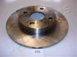 JapanParts DI-232 тормозной диск на TOYOTA TERCEL (AL2_)