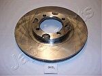 JapanParts DI-341 тормозной диск на MAZDA 626 III Hatchback (GD)