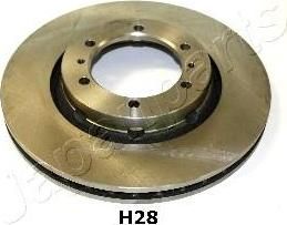 JapanParts DI-H28 тормозной диск на HYUNDAI H-1 / STAREX