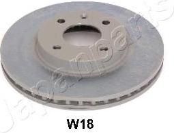 JapanParts DI-W18 тормозной диск на CHEVROLET AVEO седан (T300)