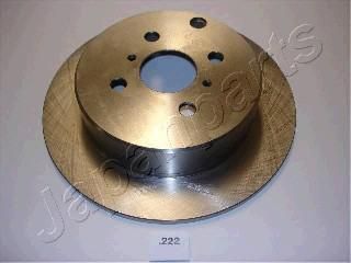 JapanParts DP-222 тормозной диск на TOYOTA YARIS (SCP1_, NLP1_, NCP1_)