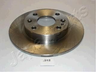 JapanParts DP-312 тормозной диск на MAZDA 323 C IV (BG)