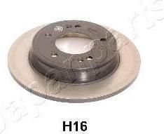 JapanParts DP-H16 тормозной диск на HYUNDAI i30 (GD)