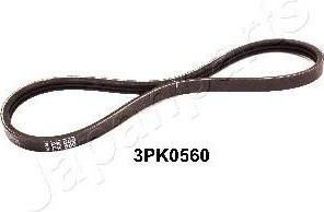 JapanParts DV-3PK0560 поликлиновой ремень на DAIHATSU CHARADE III (G100, G101, G102)