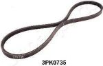 JapanParts DV-3PK0735 поликлиновой ремень на NISSAN KUBISTAR (X76)