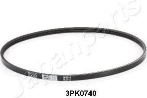 JapanParts DV-3PK0740 поликлиновой ремень на NISSAN KUBISTAR (X76)
