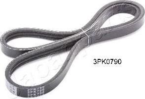 JapanParts DV-3PK0790 поликлиновой ремень на HONDA CONCERTO (HW, MA)