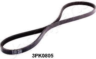 JapanParts DV-3PK0805 поликлиновой ремень на SMART FORTWO Cabrio (451)