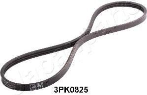 JapanParts DV-3PK0825 поликлиновой ремень на SUZUKI SWIFT II седан (AH, AJ)