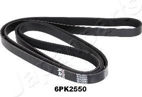 JapanParts DV-6PK2550 поликлиновой ремень на HYUNDAI SANTA FE II (CM)
