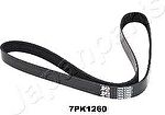 JapanParts DV-7PK1260 поликлиновой ремень на NISSAN NAVARA (D40)