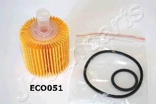 JAPANPARTS Фильтр масляный TOYOTA Auris/Corolla 1,33/1,6L 07-> (FO-ECO051)