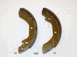 JapanParts GF-106AF комплект тормозных колодок на NISSAN LAUREL (JC31)