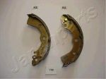 JapanParts GF-142AF комплект тормозных колодок на NISSAN 100 NX (B13)