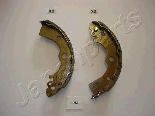 JapanParts GF-142AF комплект тормозных колодок на NISSAN 100 NX (B13)