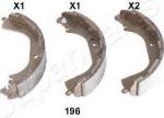 JapanParts GF-196AF комплект тормозных колодок на NISSAN PATHFINDER II (R50)