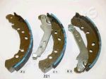 JAPANPARTS К-т торм.колод.бараб.зад.Toyota Yaris 1,0-1,4 06- (GF-221AF)
