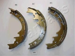 JAPANPARTS Комплект тормозных колодок (GF-233AF)