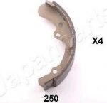 JapanParts GF-250AF комплект тормозных колодок на TOYOTA HIACE I Wagon (LH1_, RH1_, LH3_, RH3_, LH2_, RH2_)