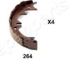 JapanParts GF-264AF комплект тормозных колодок, стояночная тормозная с на TOYOTA AVENSIS (_T22_)