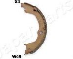 JAPANPARTS Колодки тормозные комплект, стояночная тормозная система (GF-W05AF)