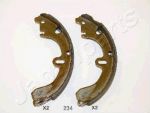 JAPANPARTS Комплект тормозных колодок (GF234AF)
