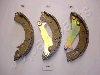 JAPANPARTS Комплект тормозных колодок (GFH06AF)