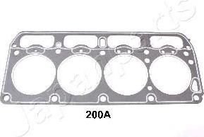 JapanParts GT-200A прокладка, головка цилиндра на TOYOTA COROLLA Наклонная задняя часть (KE, TE)