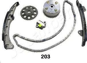 JapanParts KDK-203V комплект цели привода распредвала на TOYOTA YARIS VERSO (_NLP2_, _NCP2_)