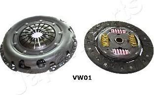 JapanParts KF-VW01 комплект сцепления на SKODA RAPID (NH3)
