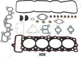 JapanParts KG-308 комплект прокладок, головка цилиндра на MAZDA 323 I (FA)