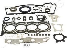 JapanParts KM-200 комплект прокладок, двигатель на TOYOTA YARIS VERSO (_NLP2_, _NCP2_)
