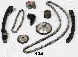 JapanParts комплект цели привода распредвала на NISSAN QASHQAI / QASHQAI +2 (J10, JJ10) (KDK-124)