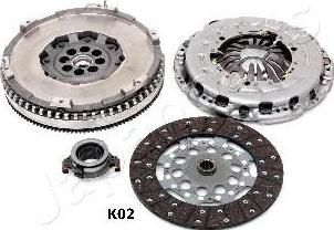 JapanParts KV-K02 комплект сцепления на KIA SORENTO I (JC)
