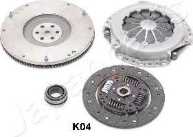 JapanParts KV-K04 комплект сцепления на KIA CEE'D SW (ED)