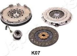 JapanParts KV-K07 комплект сцепления на KIA SORENTO II (XM)