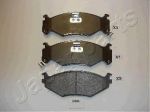 JAPANPARTS Комплект тормозных колодок, диско (PA-060AF)