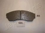 JapanParts PA-080AF комплект тормозных колодок, дисковый тормоз на TATA INDIGO MARINA (4_V2)