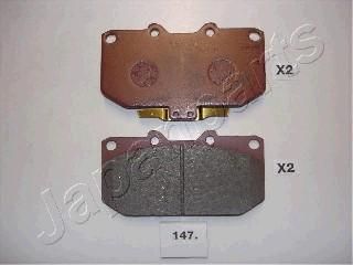 JapanParts PA-147AF комплект тормозных колодок, дисковый тормоз на NISSAN 300 ZX (Z32)