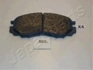 JAPANPARTS Комплект тормозных колодок, диско (PA-585AF)
