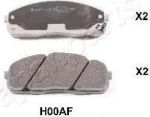 JapanParts PA-H00AF комплект тормозных колодок, дисковый тормоз на HYUNDAI H-1 Cargo (TQ)