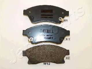 JAPANPARTS Колодки передние CHEVROLET Cruze (R15) /OPEL ASTRA J 08- (PA-W12AF)