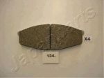JAPANPARTS Комплект тормозных колодок, диско (PA134AF)