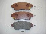 JAPANPARTS Комплект тормозных колодок, диско (PA264AF)