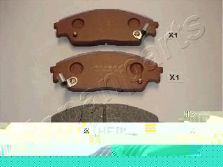 JAPANPARTS Комплект тормозных колодок, диско (PA423AF)