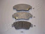 JAPANPARTS Комплект тормозных колодок, диско (PA435AF)