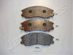 JAPANPARTS Комплект тормозных колодок, диско (PAH06AF)