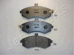 JAPANPARTS Комплект тормозных колодок, диско (PAH13AF)