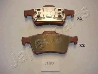 JAPANPARTS Колодки задние NISSAN Primera P12 (PP-138AF)