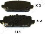 JapanParts PP-414AF комплект тормозных колодок, дисковый тормоз на HONDA HR-V (RU)